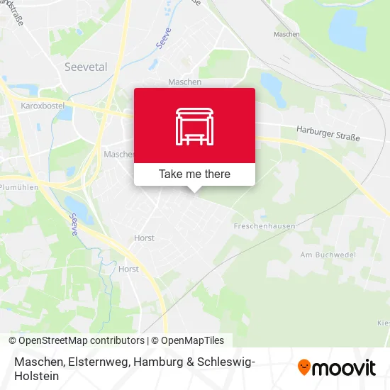 Карта Maschen, Elsternweg