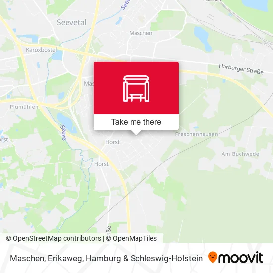 Карта Maschen, Erikaweg