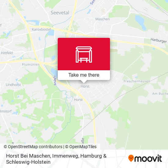 Horst Bei Maschen, Immenweg map