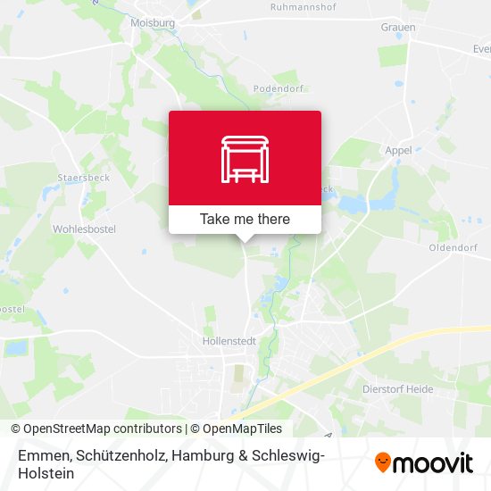 Emmen, Schützenholz map