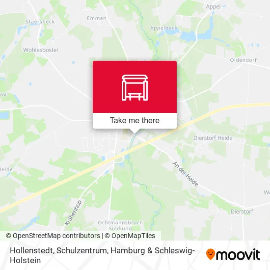 Карта Hollenstedt, Schulzentrum