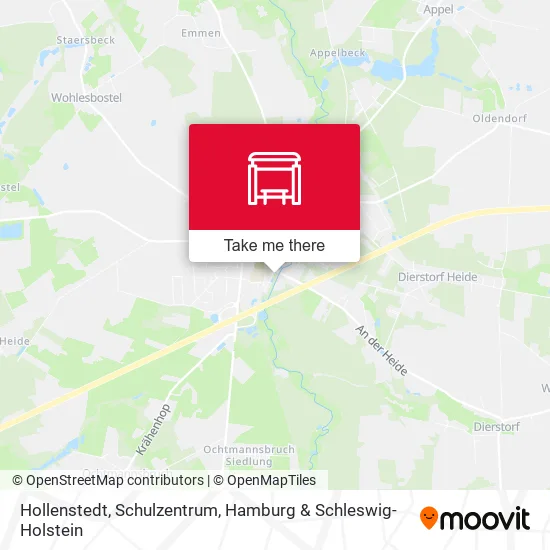 Карта Hollenstedt, Schulzentrum
