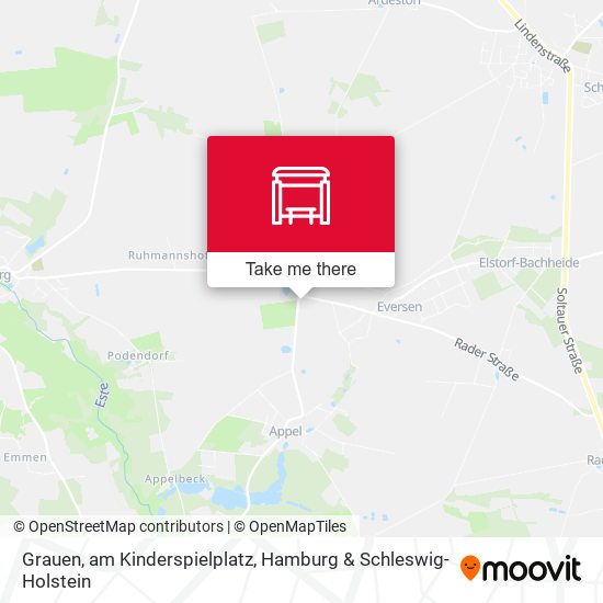 Grauen, am Kinderspielplatz map