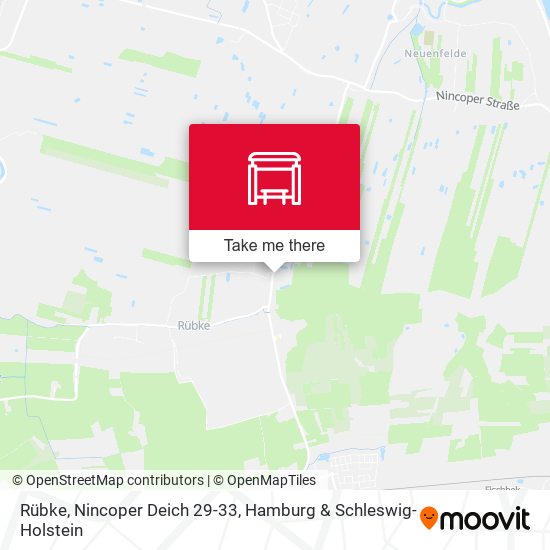 Rübke, Nincoper Deich 29-33 map