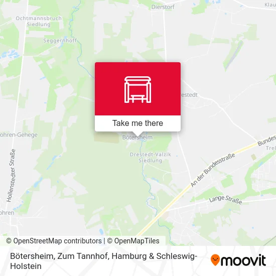 Карта Bötersheim, Zum Tannhof