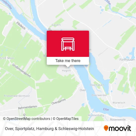 Карта Over, Sportplatz