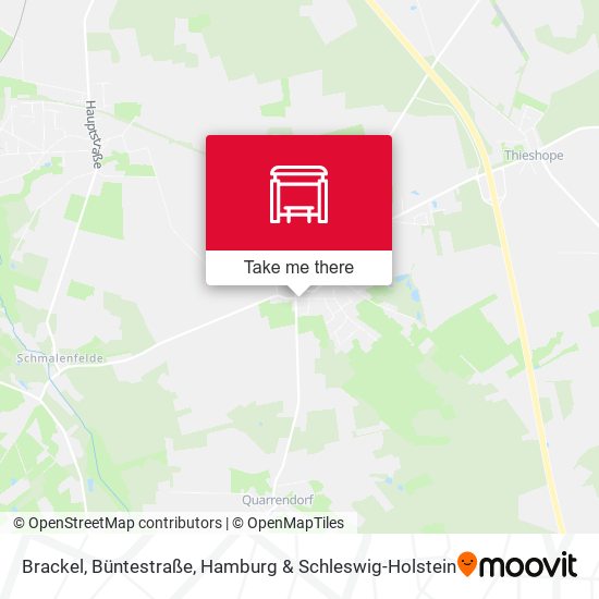 Brackel, Büntestraße map