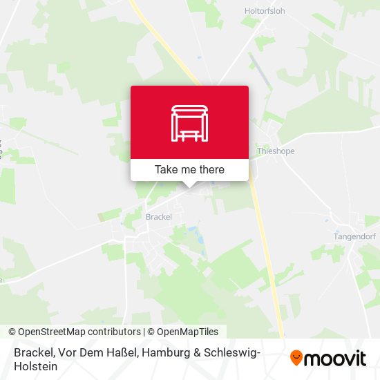 Brackel, Vor Dem Haßel map