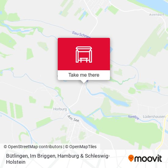Bütlingen, Im Briggen map