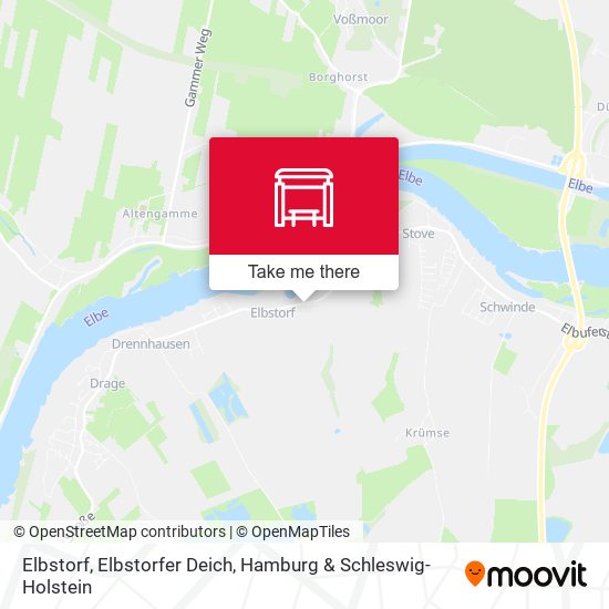 Elbstorf, Elbstorfer Deich map