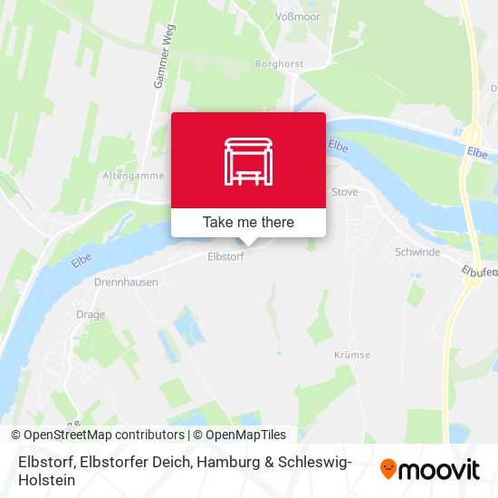 Elbstorf, Elbstorfer Deich map