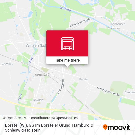 Borstel (Wl), GS Im Borsteler Grund map