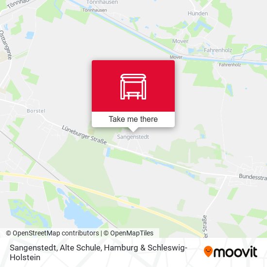 Карта Sangenstedt, Alte Schule