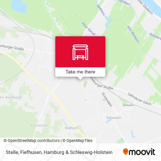 Карта Stelle, Fiefhusen