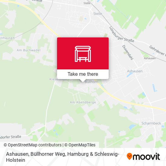 Ashausen, Büllhorner Weg map