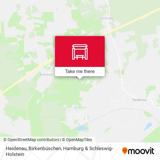 Heidenau, Birkenbüschen map