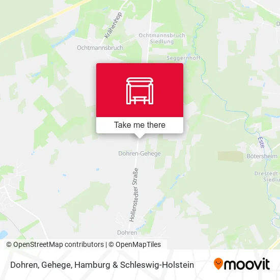 Карта Dohren, Gehege