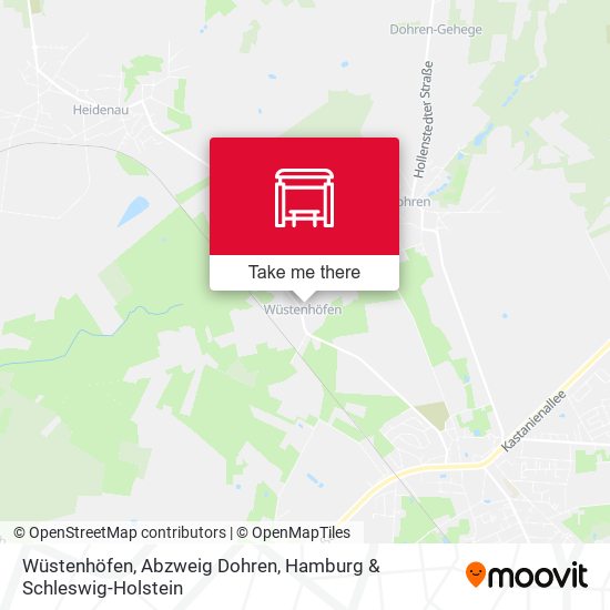 Wüstenhöfen, Abzweig Dohren map