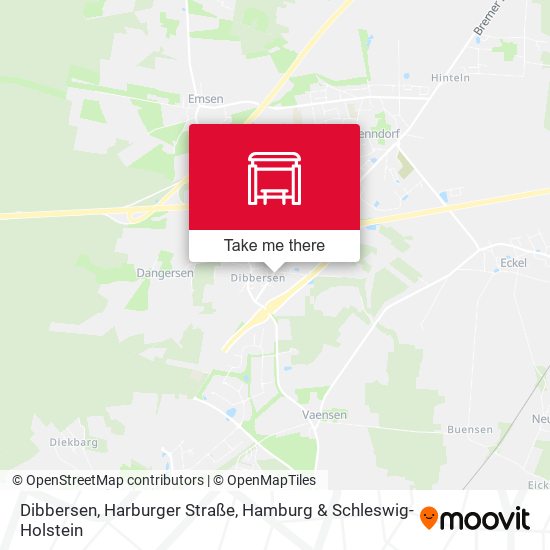 Dibbersen, Harburger Straße map