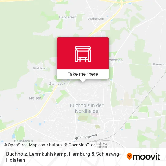 Карта Buchholz, Lehmkuhlskamp