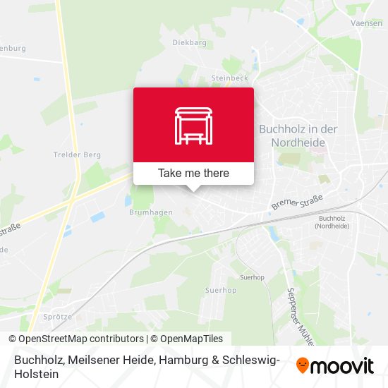 Buchholz, Meilsener Heide map