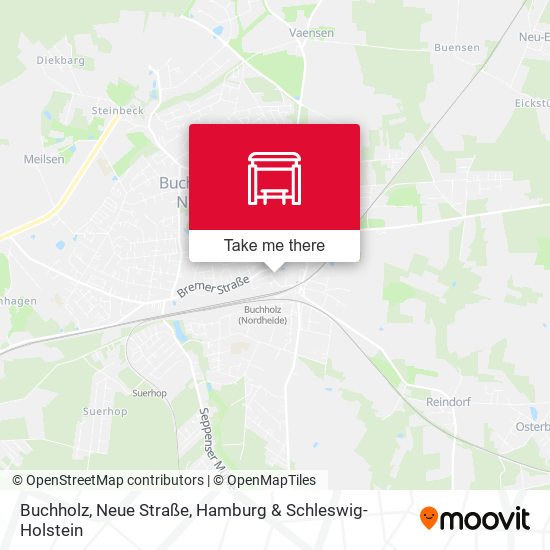 Buchholz, Neue Straße map