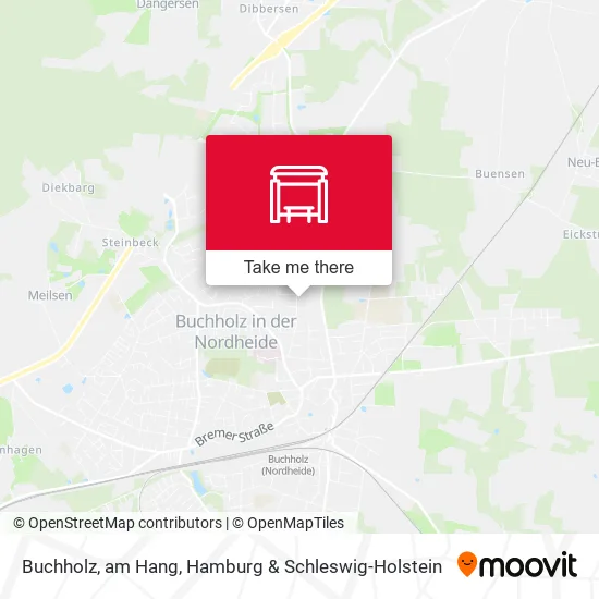 Карта Buchholz, am Hang
