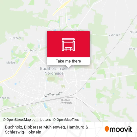 Карта Buchholz, Dibberser Mühlenweg