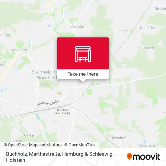 Карта Buchholz, Marthastraße