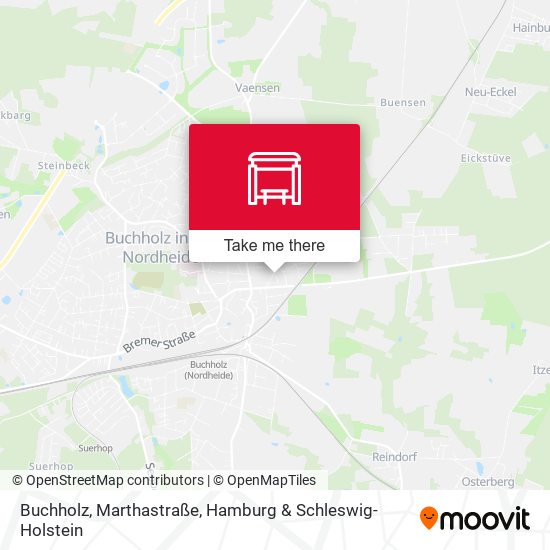 Buchholz, Marthastraße map