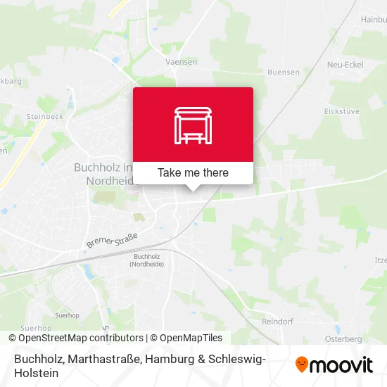 Карта Buchholz, Marthastraße