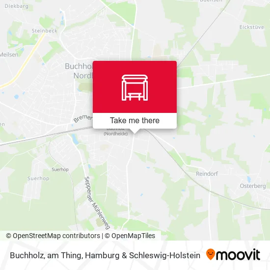 Карта Buchholz, am Thing