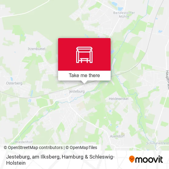 Карта Jesteburg, am Ilksberg