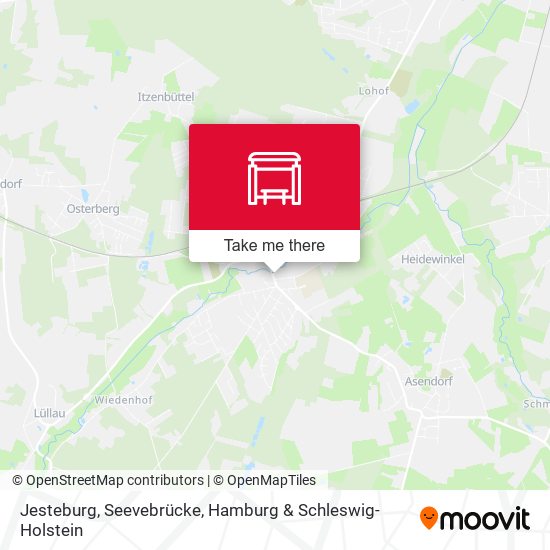 Jesteburg, Seevebrücke map