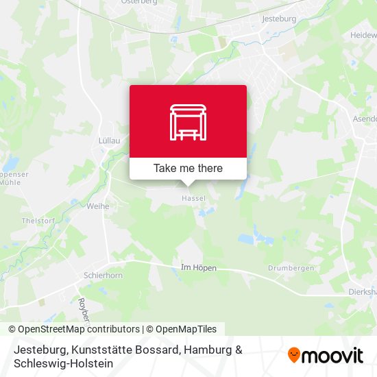 Jesteburg, Kunststätte Bossard map