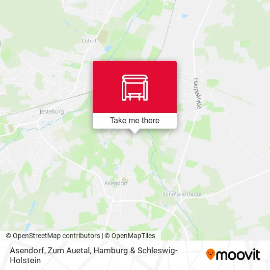 Карта Asendorf, Zum Auetal