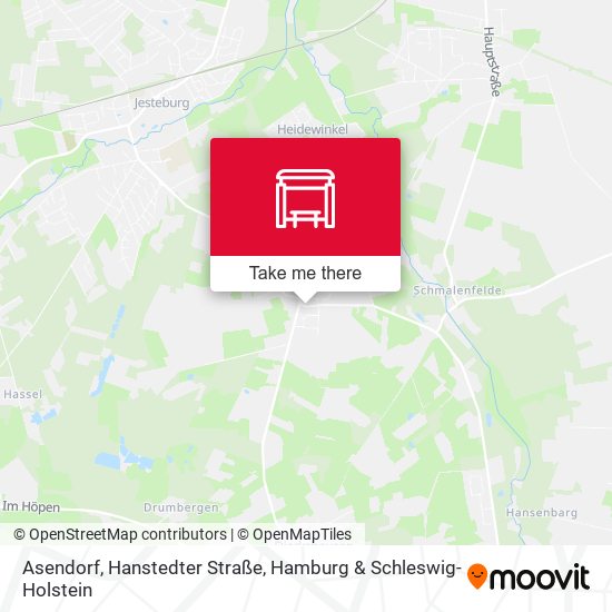 Asendorf, Hanstedter Straße map