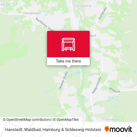 Hanstedt, Waldbad map