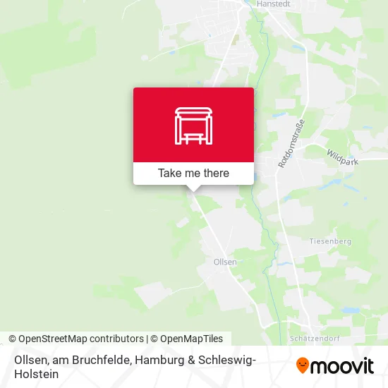 Карта Ollsen, am Bruchfelde