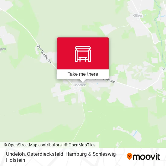 Карта Undeloh, Osterdiecksfeld