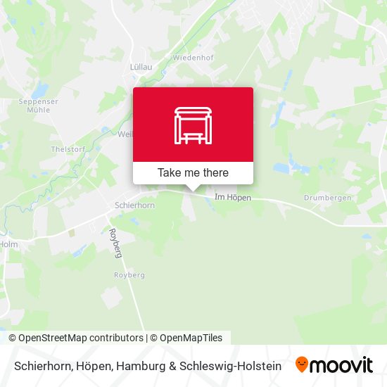 Schierhorn, Höpen map