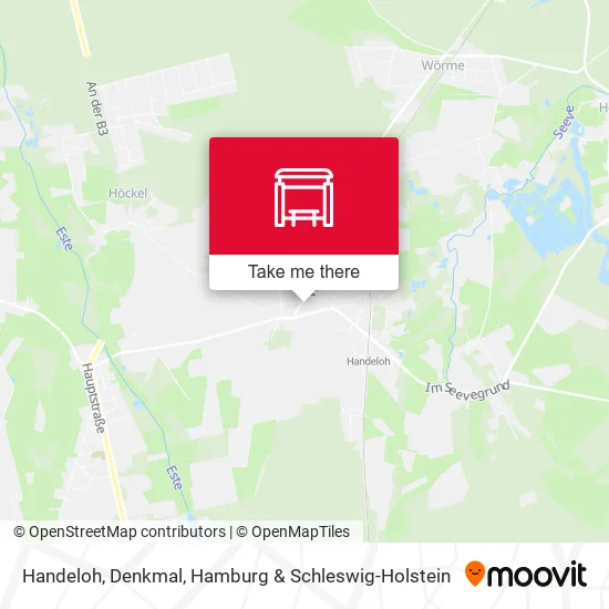 Карта Handeloh, Denkmal