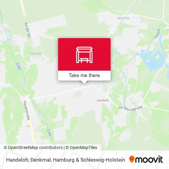 Карта Handeloh, Denkmal