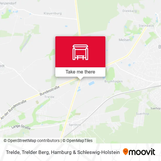 Карта Trelde, Trelder Berg