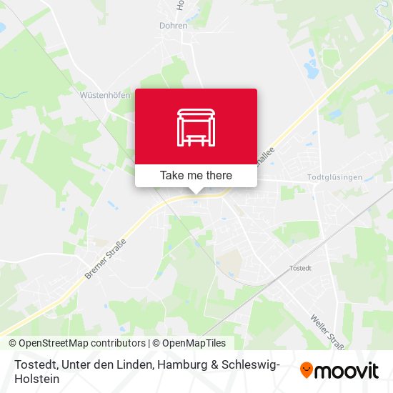 Tostedt, Unter den Linden map