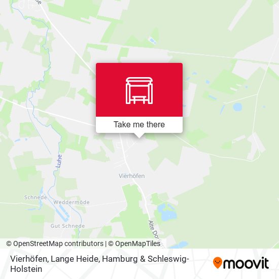 Vierhöfen, Lange Heide map