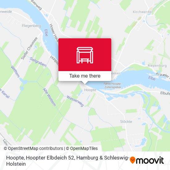 Hoopte, Hoopter Elbdeich 52 map