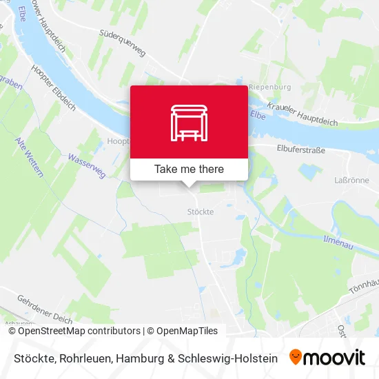 Карта Stöckte, Rohrleuen
