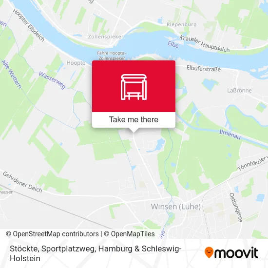 Карта Stöckte, Sportplatzweg