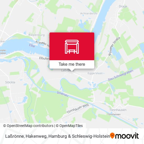 Laßrönne, Hakenweg map
